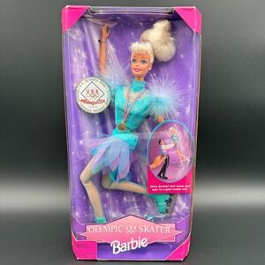 Barbie Olympic‎ Skater Doll 1998 USA Team Nagono Licensed Mattel 18501 NRFB